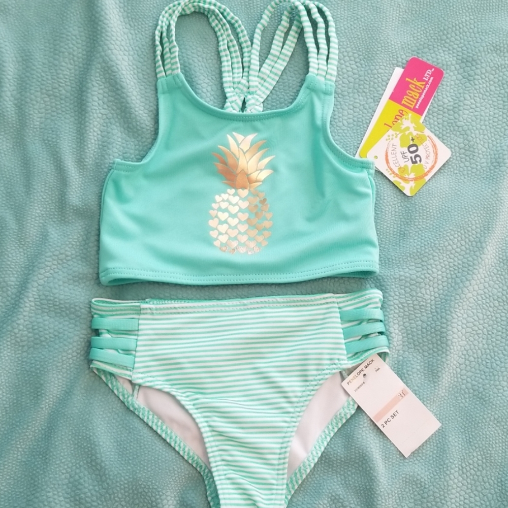 Toddler two piece bathing suit